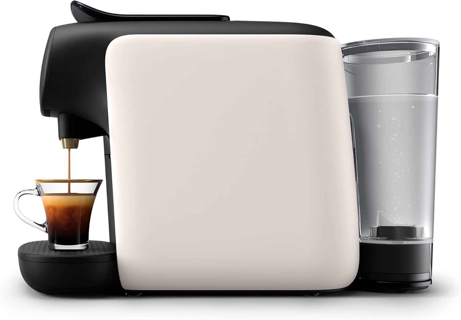 Machine à Café à Capsules L'Or Barista Sublime - Blanc - Capsules XXL Double Espresso