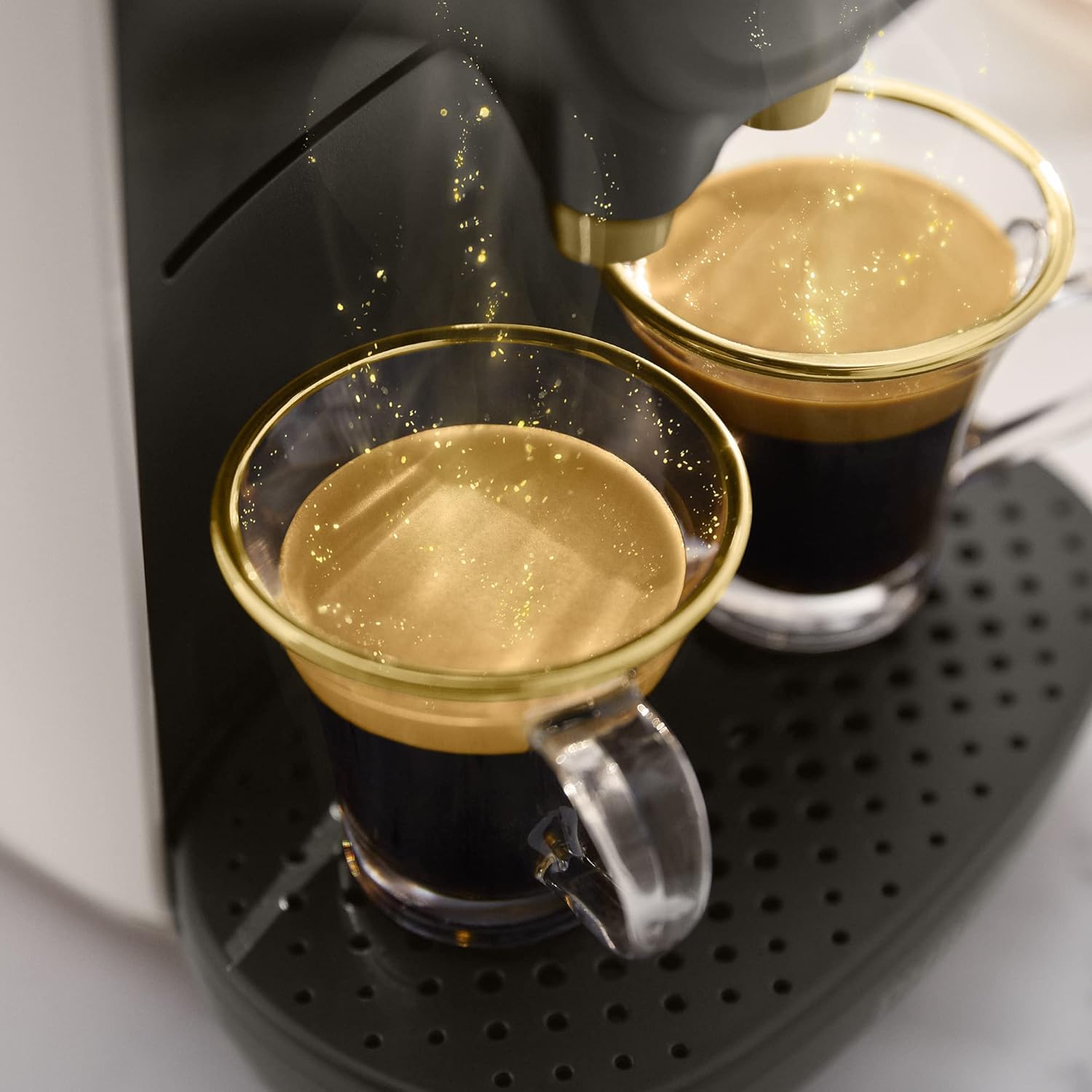 Machine à Café à Capsules L'Or Barista Sublime - Blanc - Capsules XXL Double Espresso