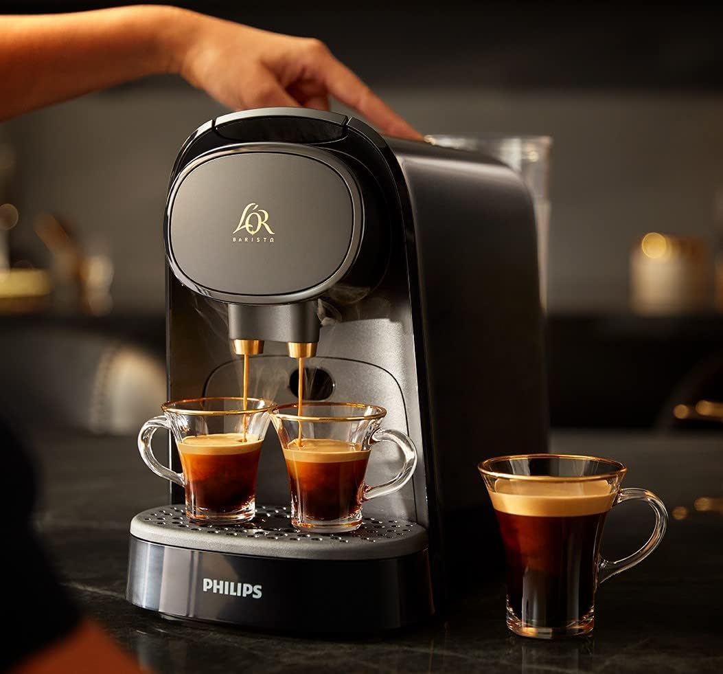 Machine à Café à Capsules L'Or Barista Original - Noir - Double Plaisir