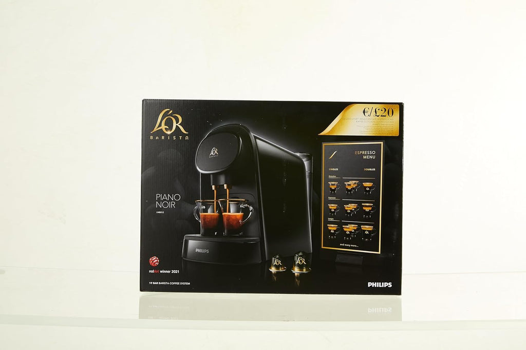 Machine à Café à Capsules L'Or Barista Original - Noir - Double Plaisir