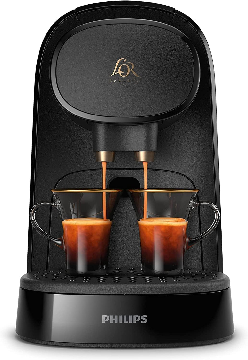 Machine à Café à Capsules L'Or Barista Original - Noir - Double Plaisir